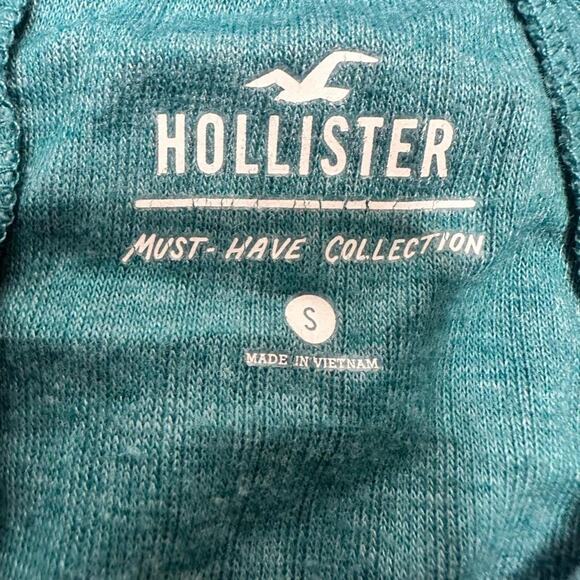 Hollister Must Have Collection Blue Long Sleeve Perfect Basics Winter Top Sizs S - Picture 4 of 4